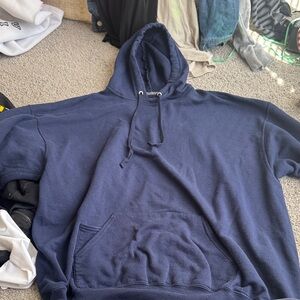 Fruit of the Loom Dark Blue Hoodie